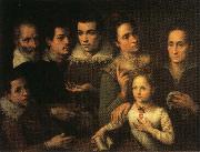 Lavinia Fontana Family Portrait Norge oil painting reproduction